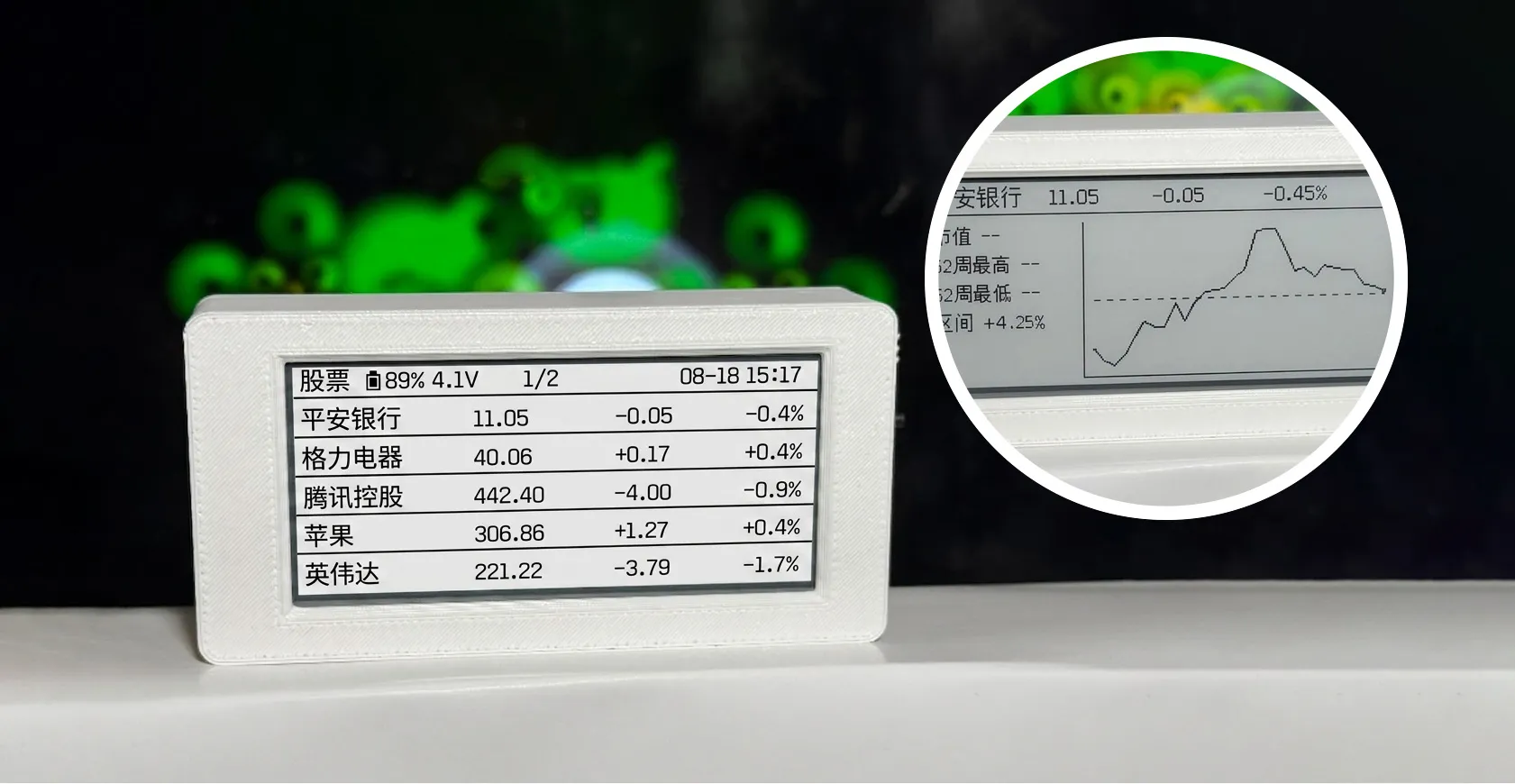 股票模式实拍